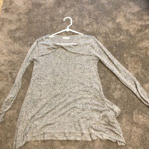 Sweater dress with pockets